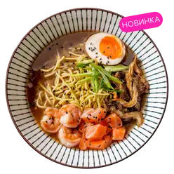 Рамен с морепродуктами