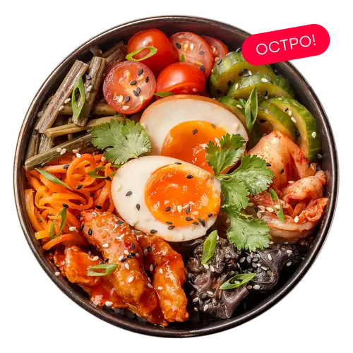 Пибимпап с курицей по-сеульски